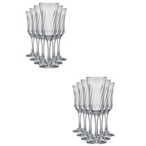 Jogo 12 Taças Champangne Lírio 195ml Espumante Vidro Cristalino Nadir Jogo 12 Taças Champangne Lírio 195ml Espumante Vidro Cristalino Nadir