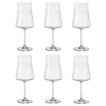 Jogo 12 Taças de Cristal Para Água ou Vinho 560 ml Xtra Bohemia - Bohemia Crystal