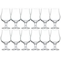 Jogo 12 Taças De Vidro Para Cerveja 400ml Copos De Cerveja Artesanal Dublin Nadir Figueiredo