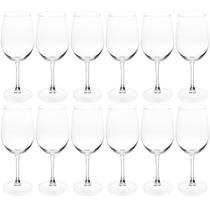 Jogo 12 Taças de Vinho 420ml Vidro Lyor Gourmet Degustação de Vinho Tinto Branco Rose Jogo 12 Taças de Vinho 420ml Vidro Lyor Gourmet Degustação de Vinho Tinto Branco Rose