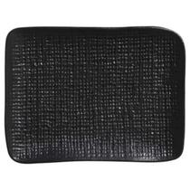 Jogo 12 Travessas Retangulares 18x14cm em Cerâmica Preto Matte Juta Porto Brasil Petiscos Mesa Posta Jogo 12 Travessas Retangulares 18x14cm em Cerâmica Preto Matte Juta Porto Brasil Petiscos Mesa Posta