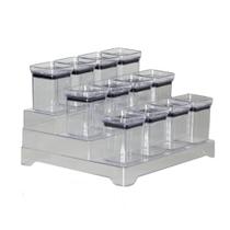 Jogo 13 Porta Temperos Condimentos Organizador Decorativo Jogo 13 Porta Temperos Condimentos Organizador Decorativo