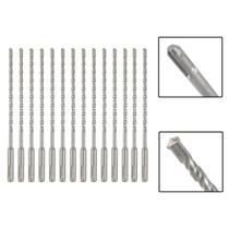 Jogo 14 Brocas Sds Plus 6X310 Mm Aço Carbono Tungstênio