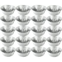 Jogo 15 Formas Redondas Bolo Pudim Para Padaria Com Cone N20 Jogo 15 Formas Redondas Bolo Pudim Para Padaria Com Cone N20