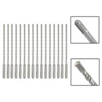 Jogo 16 Brocas Sds Plus 8X400 Mm Aço Carbono Tungstênio