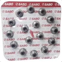 Jogo 16 Retentores De Válvulas Sabo Argo Cronos Doblo Grand Siena Idea Palio Punto Toro Etorq