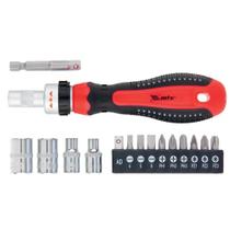 Jogo 16pc ponta bit parafusadeira simples mtx