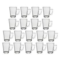 Jogo 18 Canecas de Vidro Casual Class Home