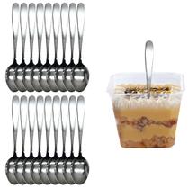 Jogo 18 Colheres Sopa em Aço Inox Talher Para Cozinha Jogo 18 Colheres Sopa em Aço Inox Talher Para Cozinha