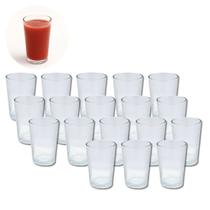 Jogo 18 Copos Arizona Vidro Resistente 200ml Agua Suco Bebidas