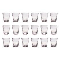 Jogo 18 Copos Shot Vidro Cachaça Vodka Tequila Dose 45mL Bar Jogo 18 Copos Shot Vidro Cachaça Vodka Tequila Dose 45mL Bar