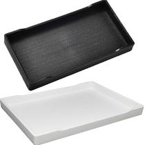 Jogo 2 Bandejas Decoração 21x15cm Suporte Banheiro Cozinha Jogo 2 Bandejas Decoração 21x15cm Suporte Banheiro Cozinha