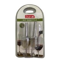 Jogo 2 Bicos Dosador Licor Vinho Garrafa Azeite Vinagre Óleo