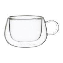Jogo 2 Caneca de Vidro Multiuso Parede Dupla Istambul 200ML Jogo 2 Caneca de Vidro Multiuso Parede Dupla Istambul 200ML