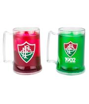 Jogo 2 Canecas Gel Isolante Térmico Time Fluminense 400 ml - Taimes