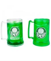 Jogo 2 Canecas Gel Isolante Térmico Time Palmeiras 400 ml - taimes