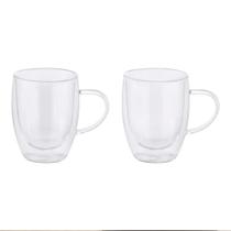 Jogo 2 Canecas Maxwell & Williams Blend 350ml: Parede Dupla, Isolamento Perfeito e Design Moderno