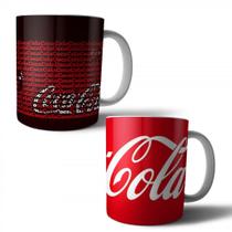 Jogo 2 Canecas Porcelana Coca-cola 350ml (BD01) Jogo 2 Canecas Porcelana Coca-cola 350ml (BD01)