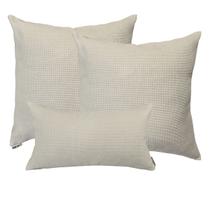 Jogo 2 Capas de Almofada 50x50 e 1 Capa 30x50cm Suede Luxo Premium Ziper Invisivel Areia Jogo 2 Capas de Almofada 50x50 e 1 Capa 30x50cm Suede Luxo Premium Ziper Invisivel Areia