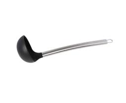 Jogo 2 Conchas Silicone Cabo Inox Preto 30,5 cm Mimo Style