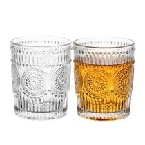 Jogo 2 Copo de Whisky Vidro Baixo para Drink Whiskey Uisque Transparente Zara 275ml Em Casa Tem