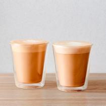 Jogo 2 Copo Térmico Café Parede Dupla 200ml Maxwell Williams Vidro Borossilicato