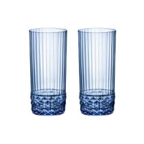 Jogo 2 Copos Cristal Água 490 Ml ul America 20S Bormioli