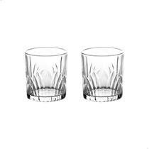 Jogo 2 Copos Cristal Whisky 310 Ml Linha Costanera