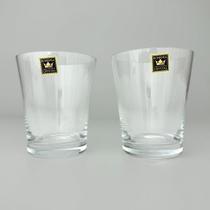 Jogo 2 Copos de Drink Água Bar Cristal Bohemia Sophia 340ml