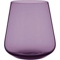 Jogo 2 Copos Home&co Comodore Vidro 400ml 10x9x9cm Violeta