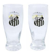 Jogo 2 Copos Lager Santos 350ml Jogo 2 Copos Lager Santos 350ml