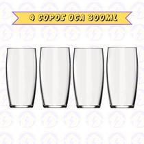 Jogo 2 Copos Oca 300 ML Transparente Elegante Bebibas Sucos Jogo 2 Copos Oca 300 ML Transparente Elegante Bebibas Sucos