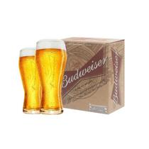 Jogo 2 Copos para Cerveja Budweiser 400ml