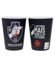 Jogo 2 Copos Plástico 3D 400ml - Vasco