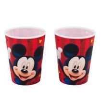 Jogo 2 copos plástico mickey 400ml - disney Jogo 2 copos plástico mickey 400ml - disney
