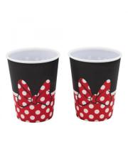 Jogo 2 Copos Plástico Minnie 400ml Disney Jogo 2 Copos Plástico Minnie 400ml Disney