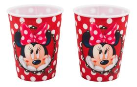 Jogo 2 Copos Plástico Minnie 400ml - Disney