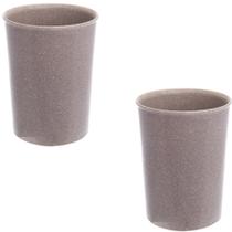 Jogo 2 Copos Reciclavel 400ml Resistente para Bebidas