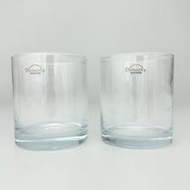 Jogo 2 Copos Vidro Baixo Whisky Drinks Restaurante 310ml