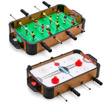 Jogo 2 Em 1 Totó Pebolim Hockey De Mesa Portátil Multifuncional DMT0013