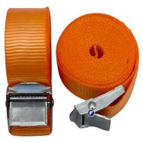 Jogo 2 Fitas Para Amarrar Carga Sem Catraca 1 (25,4mm)x2,5m