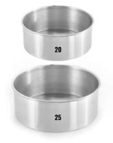 Jogo 2 Forma Assadeira Bolo Redonda Alta 20 E 25x10 Cm Jogo 2 Forma Assadeira Bolo Redonda Alta 20 E 25x10 Cm