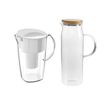 Jogo 2 Jarras Suco E Purifica Água 1,5L/1L Transparentes Ou