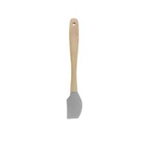 Jogo 2 Meia Espátulas Silicone Cabo de Bambu 21 cm Mimo Style Jogo 2 Meia Espátulas Silicone Cabo de Bambu 21 cm Mimo Style