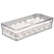 Jogo 2 Organizadores Acrilico 3,6l Cozinha Porta Ovos Capacidade 21un Jogo 2 Organizadores Acrilico 3,6l Cozinha Porta Ovos Capacidade 21un