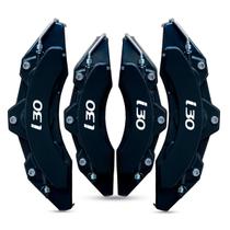 Jogo 2 Pares De Capa De Pinça De Freio Para I30 + Cola 50G