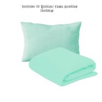 Jogo 2 Peças Solteiro 78 Beliche Verde Arrumadinho Enxovais