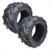 Jogo 2 Pneus 16x87 Mini Quadriciclo Kraken 110cc Diant traseiro