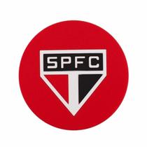 Jogo 2 Porta Copos São Paulo PVC 10cm SPFC Jogo 2 Porta Copos São Paulo PVC 10cm SPFC