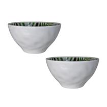 Jogo 2 Potes Melamina Plástica Resistente Não Quebra Cumbuca Tigela Açai Luxo Salada Jogo 2 Potes Melamina Plástica Resistente Não Quebra Cumbuca Tigela Açai Luxo Salada